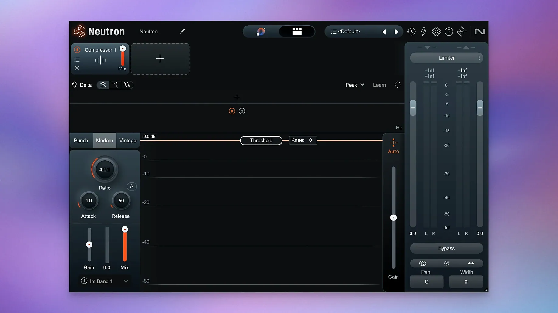 How iZotope Neutron looks — image 2 Working in iZotope Neutron, step 2