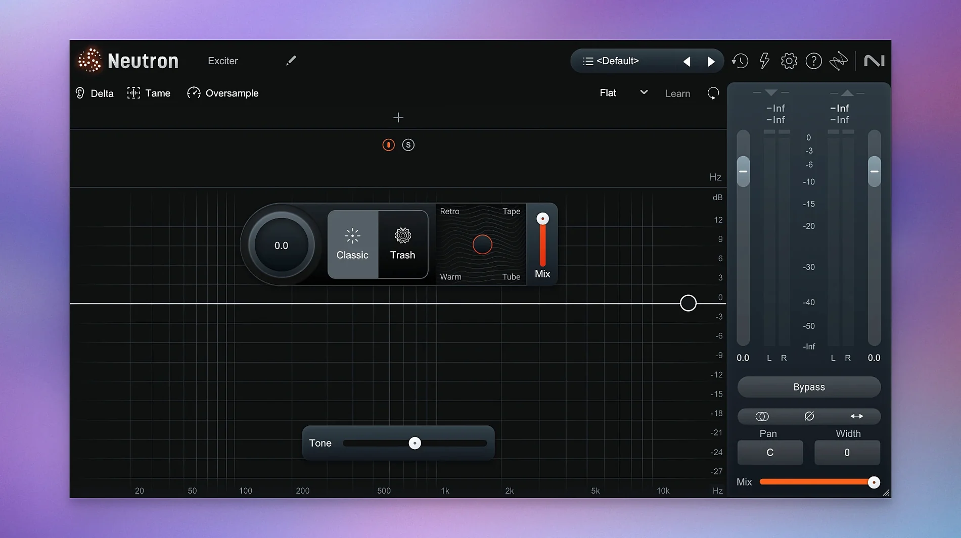 iZotope Neutron — screen view 5 iZotope Neutron dialog 5